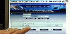 ELECCIONES 2011 - CONSULTAR EL LUGAR DE VOTACION Y PADRON ELECTORAL