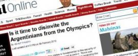 El Daily Mail quiere impedir que la Argentina participe de los Juegos Olmpicos de Londres 2012