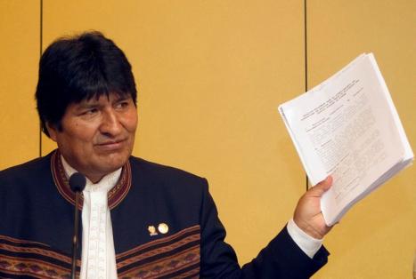 Evo Morales expropia la filial de Red Elctrica Espaola en Bolivia