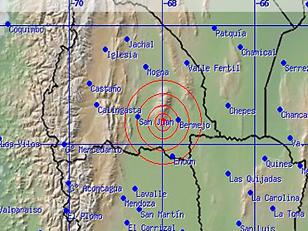 Sismo De 5.5 Grados En Mendoza