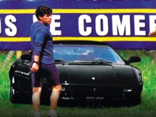 Se Vende La Ferrari Testarossa Negra De Diego Maradona