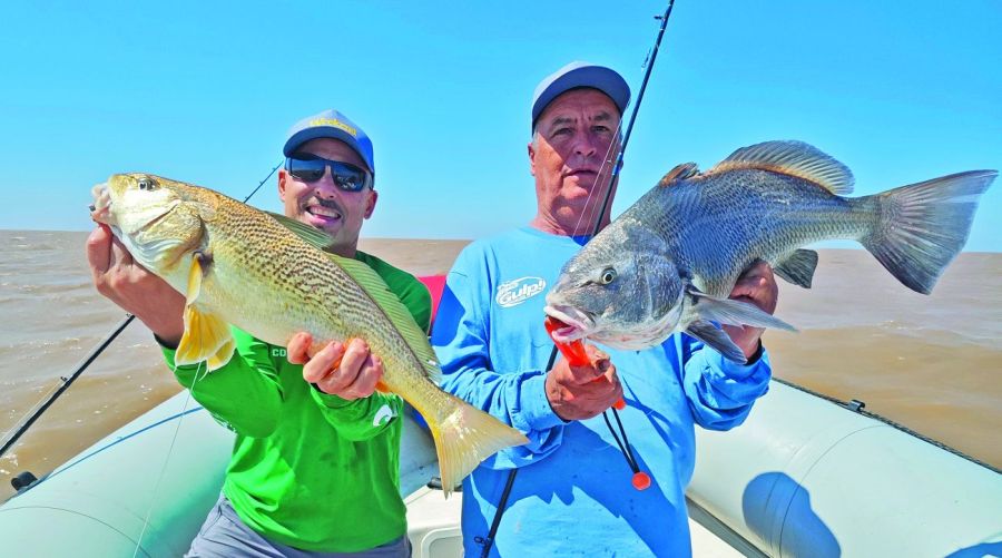 Pesca en Kakel Huincul