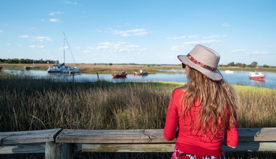 Turismo en el entorno natural de Uruguay.