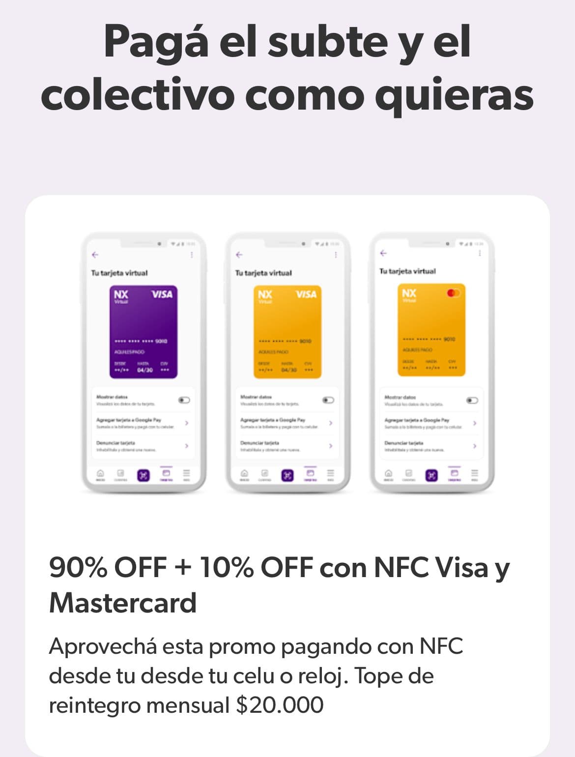 Promociones Naranja X