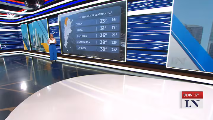 El tiempo en Argentina: región por región