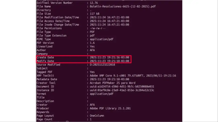 La AFA habría falsificado un documento para sancionar a Estudiantes