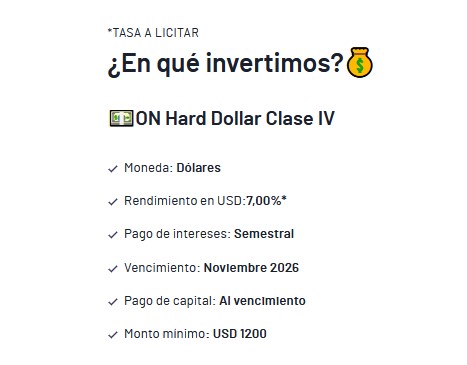 Características de la ON Banco Patagonia