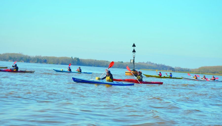 Kayak en el Delta