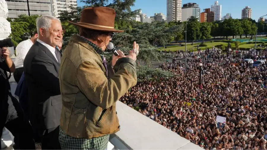 Johnny Depp en La Plata