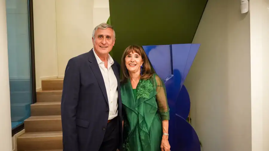 María del Carmen Canterna de Becerra y Omar Morandini