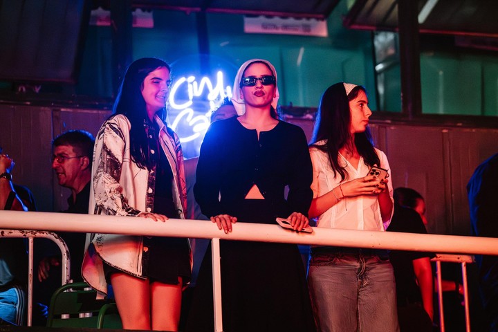 Rosalía en el concierto de Cindy Cats