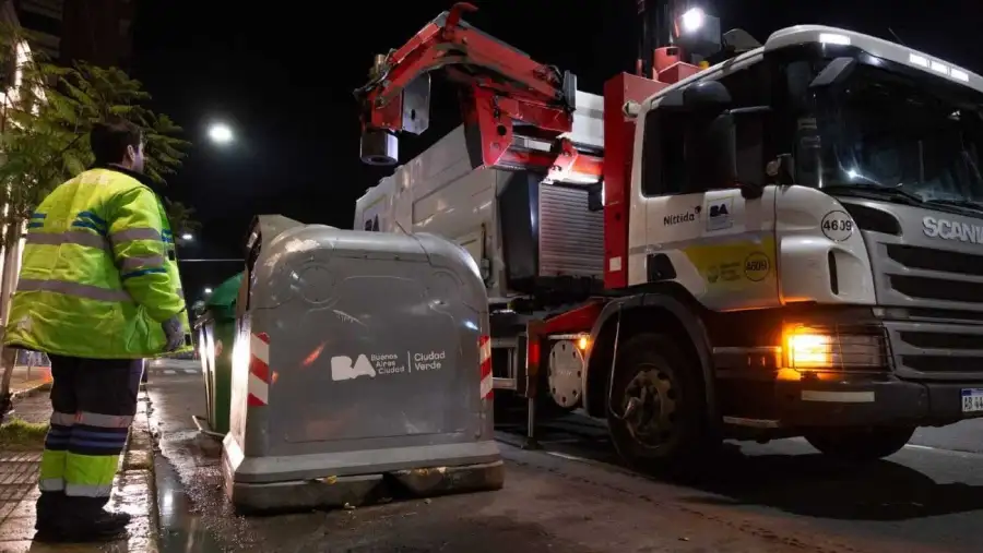 Recolección de residuos en CABA