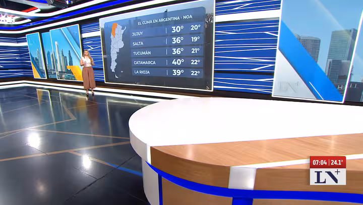 LN+: El pronostico del tiempo, region por region