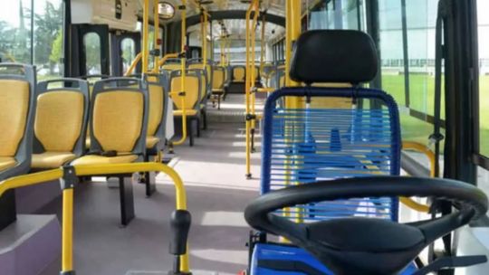 Interior de colectivo