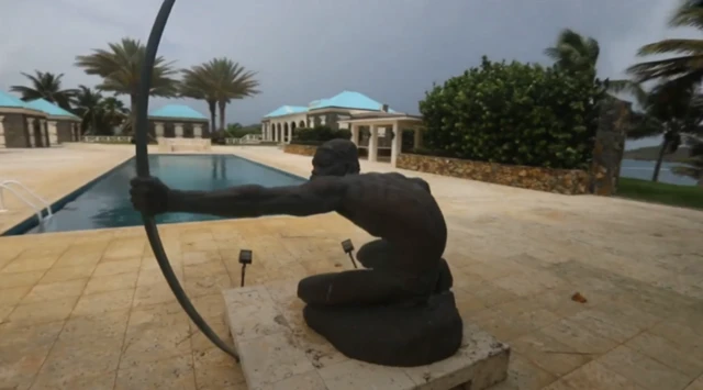 Zona de la piscina de Epstein