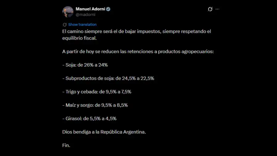 Manuel Adorni, Jefe de Gabinete