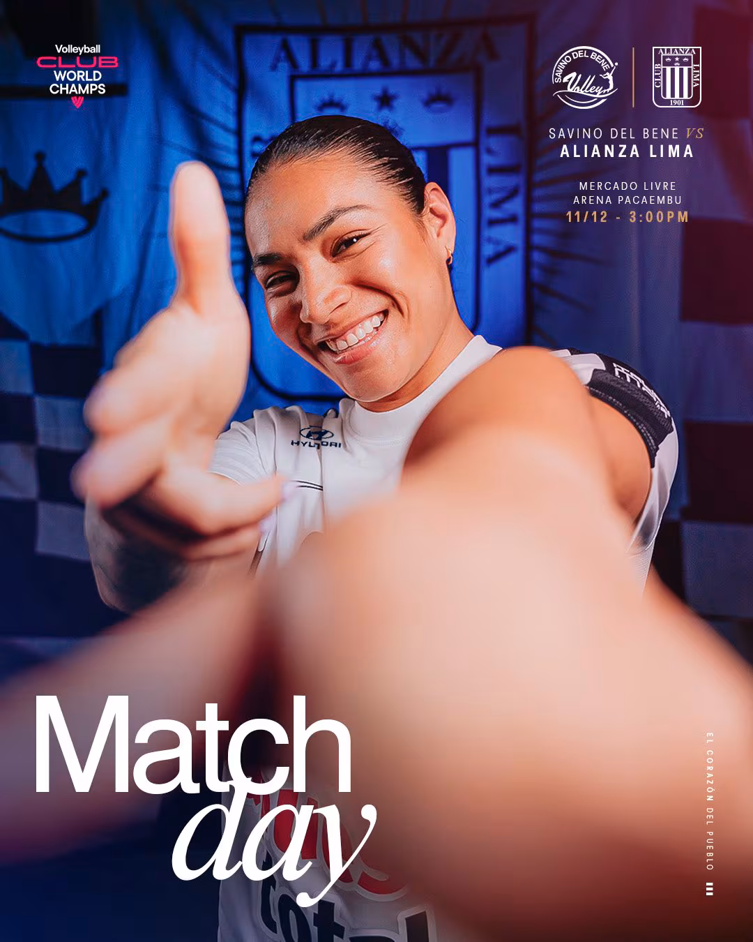 Alianza Lima se enfrentará a Savino Del Bene Scandicci en la fecha 3 del Mundial de Clubes de vóley 2025.