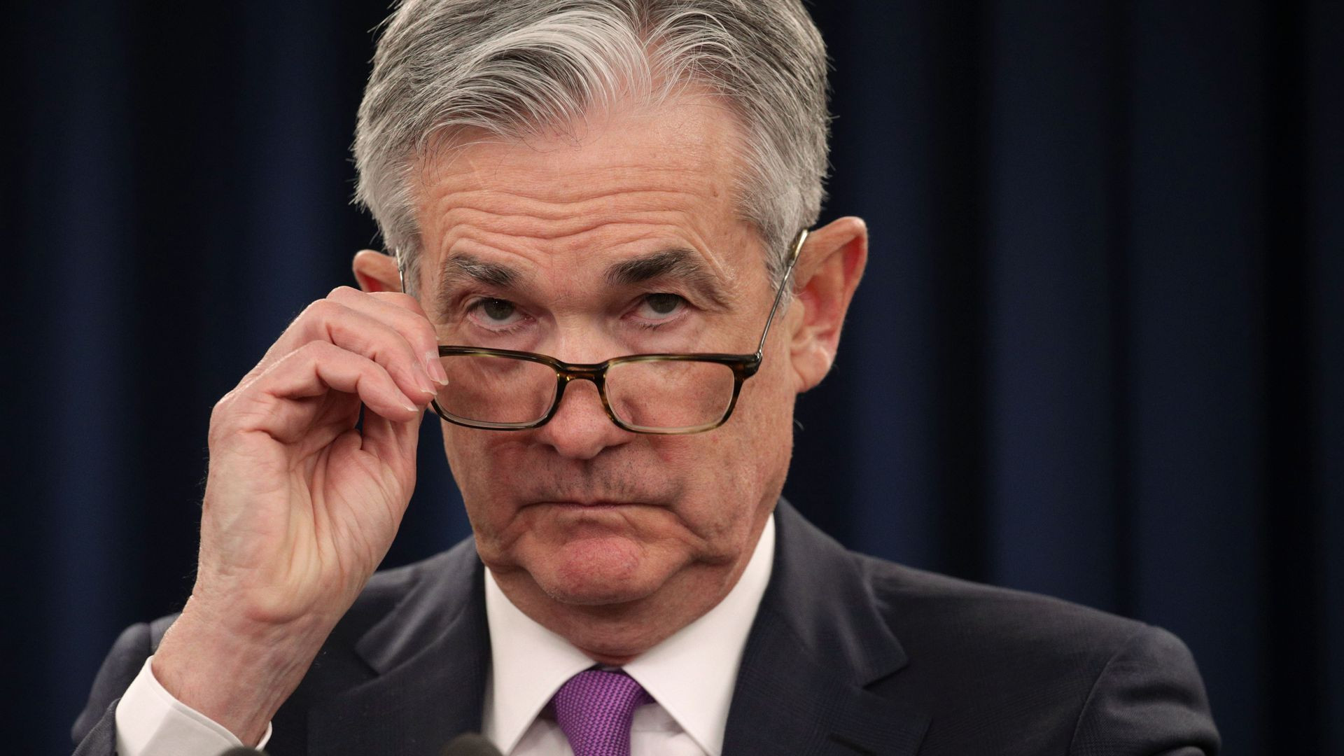 Jerome Powell, presidente de la FED