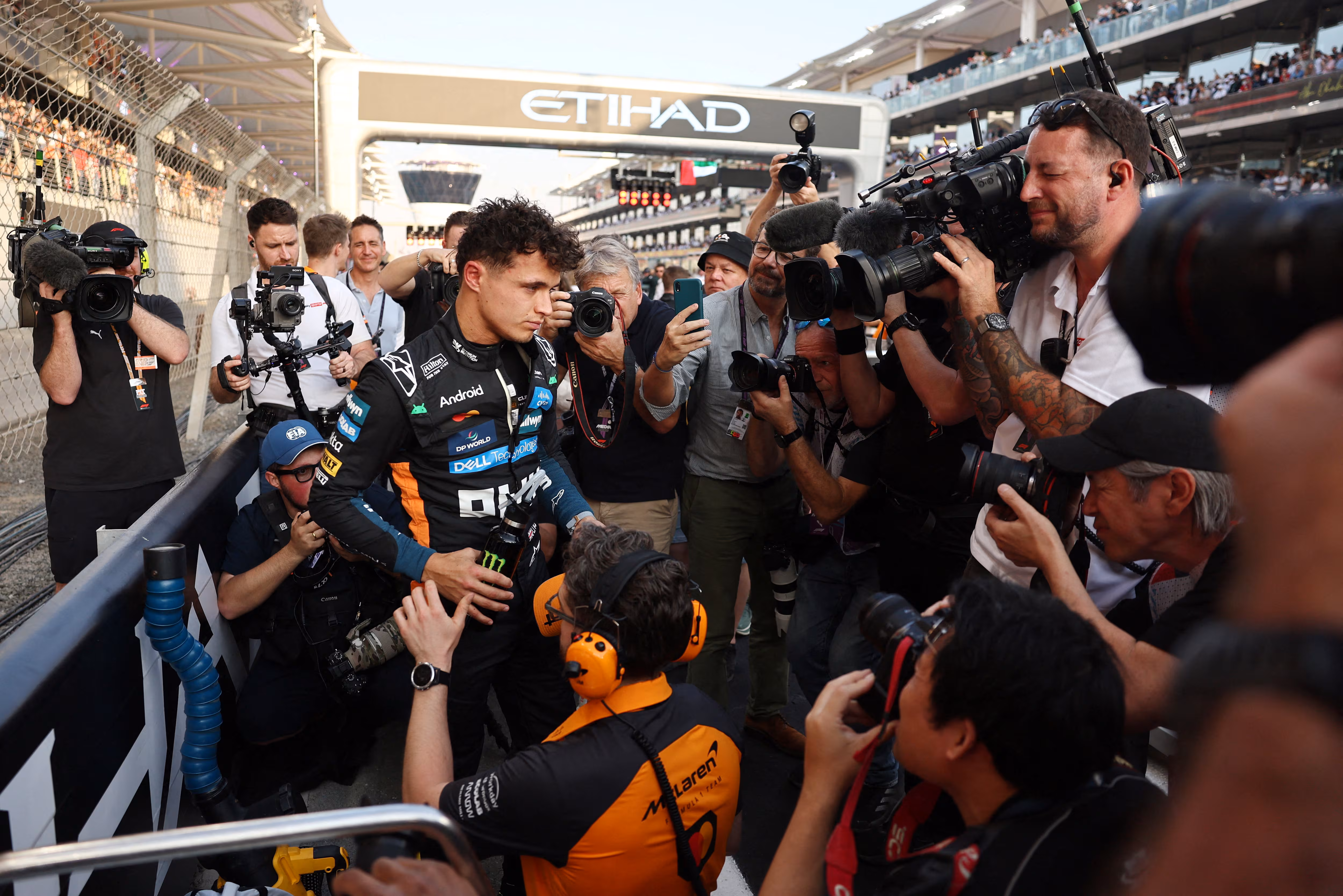 Lando Norris en la lucha por el título