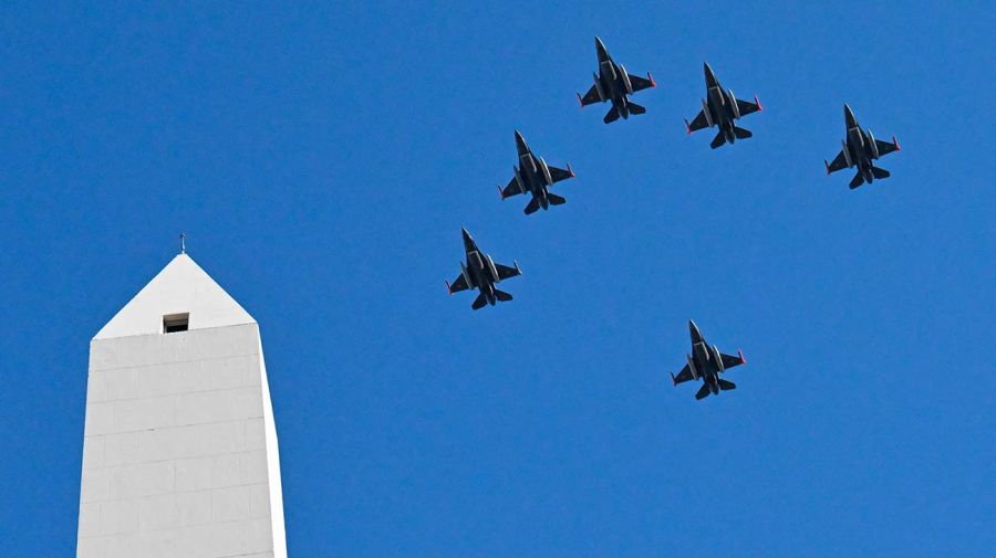 Ceremonia por los Aviones F-16