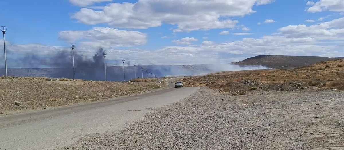 Incendio en el Autódromo General San Martín