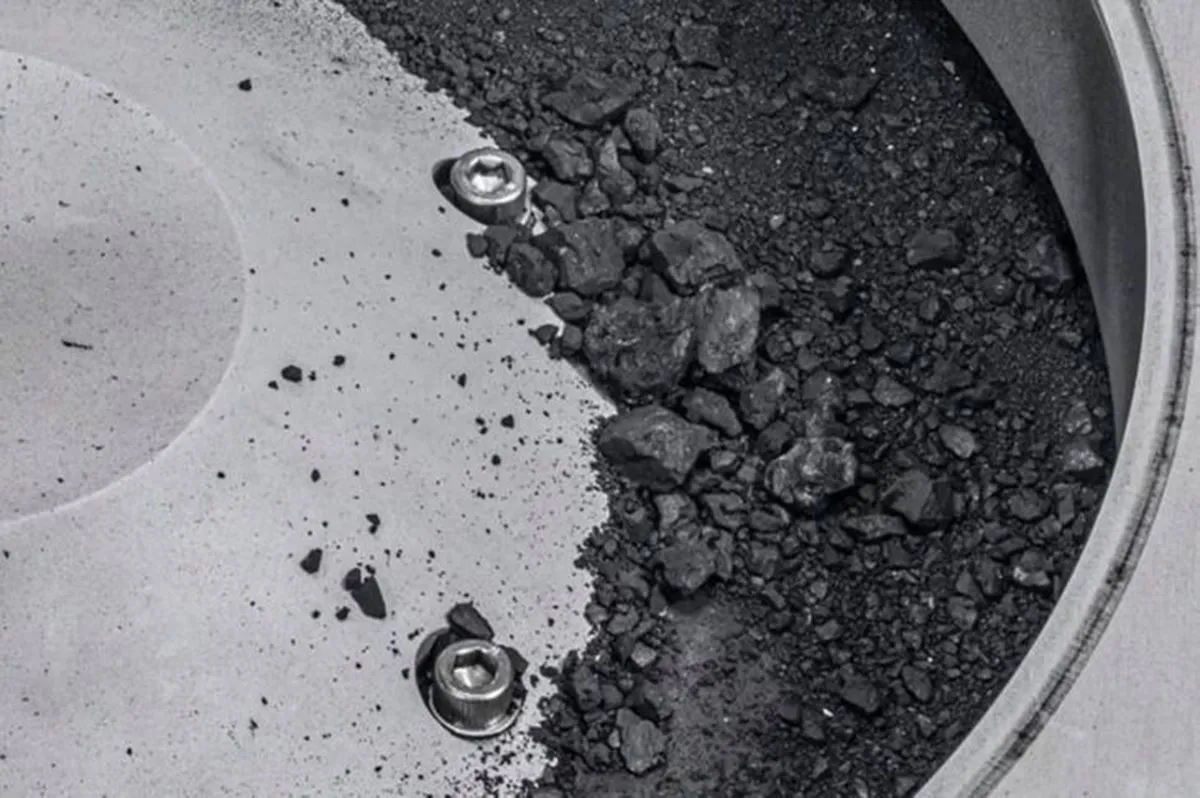 Muestras del asteroide Bennu