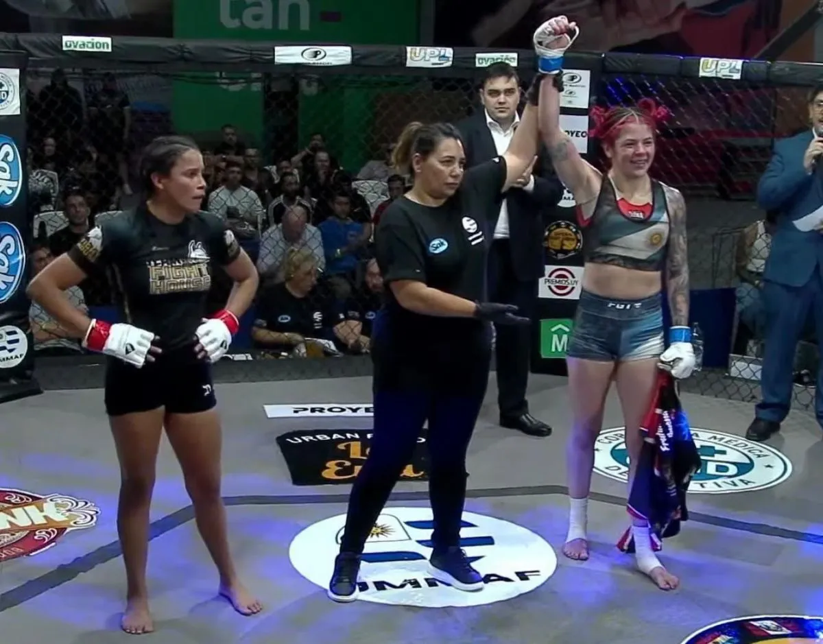 Marlene Balbuena en acción