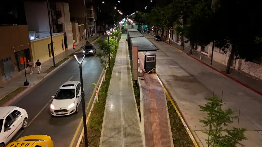Nuevo tramo de la Av. Maipu