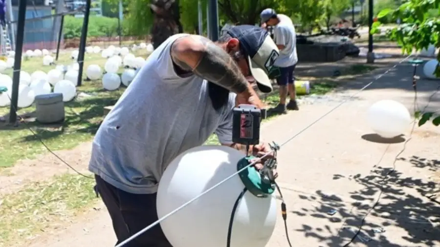 Armado del árbol de Navidad